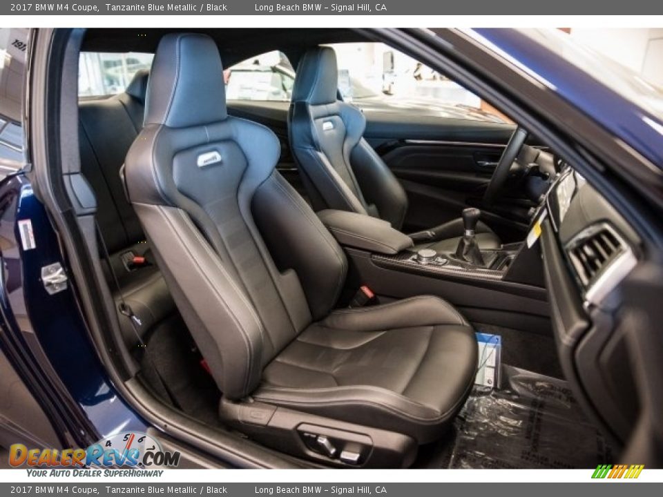 Black Interior - 2017 BMW M4 Coupe Photo #4