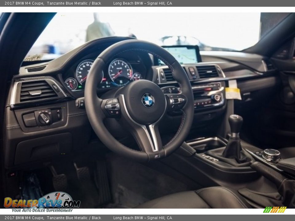 2017 BMW M4 Coupe Tanzanite Blue Metallic / Black Photo #7