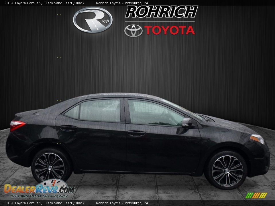 2014 Toyota Corolla S Black Sand Pearl / Black Photo #2