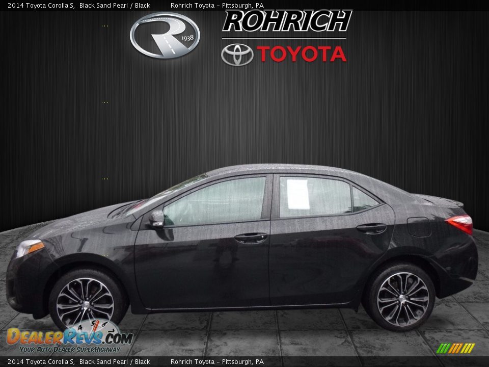 2014 Toyota Corolla S Black Sand Pearl / Black Photo #4