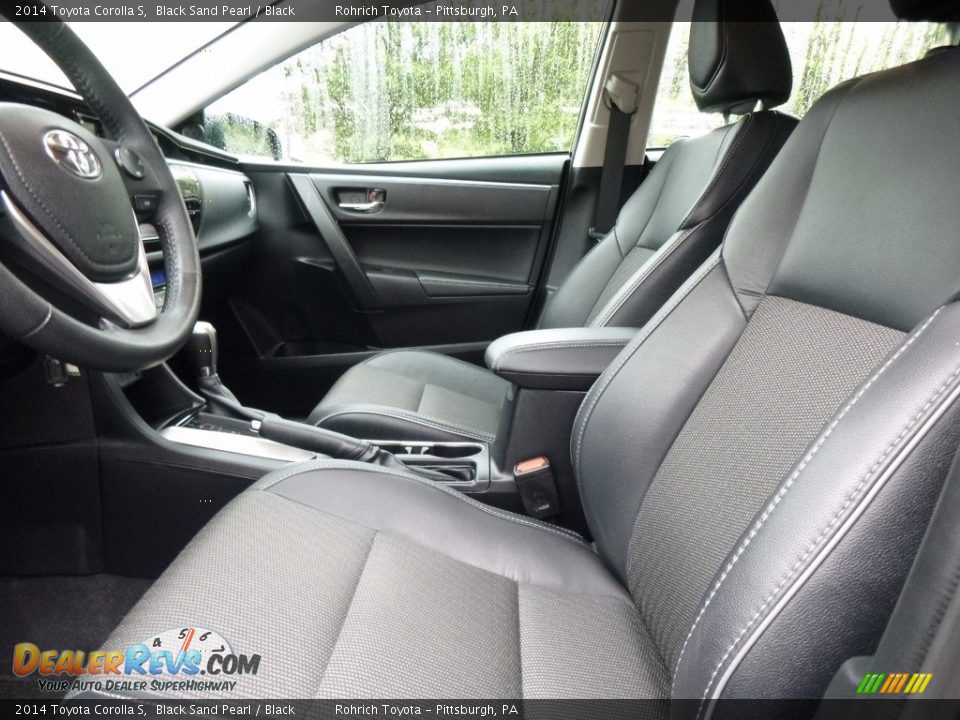2014 Toyota Corolla S Black Sand Pearl / Black Photo #5