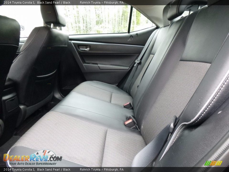 2014 Toyota Corolla S Black Sand Pearl / Black Photo #6