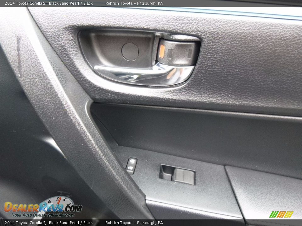 2014 Toyota Corolla S Black Sand Pearl / Black Photo #10