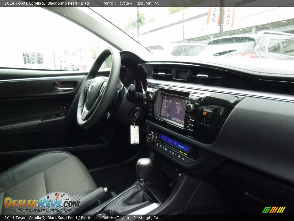 2014 Toyota Corolla S Black Sand Pearl / Black Photo #12