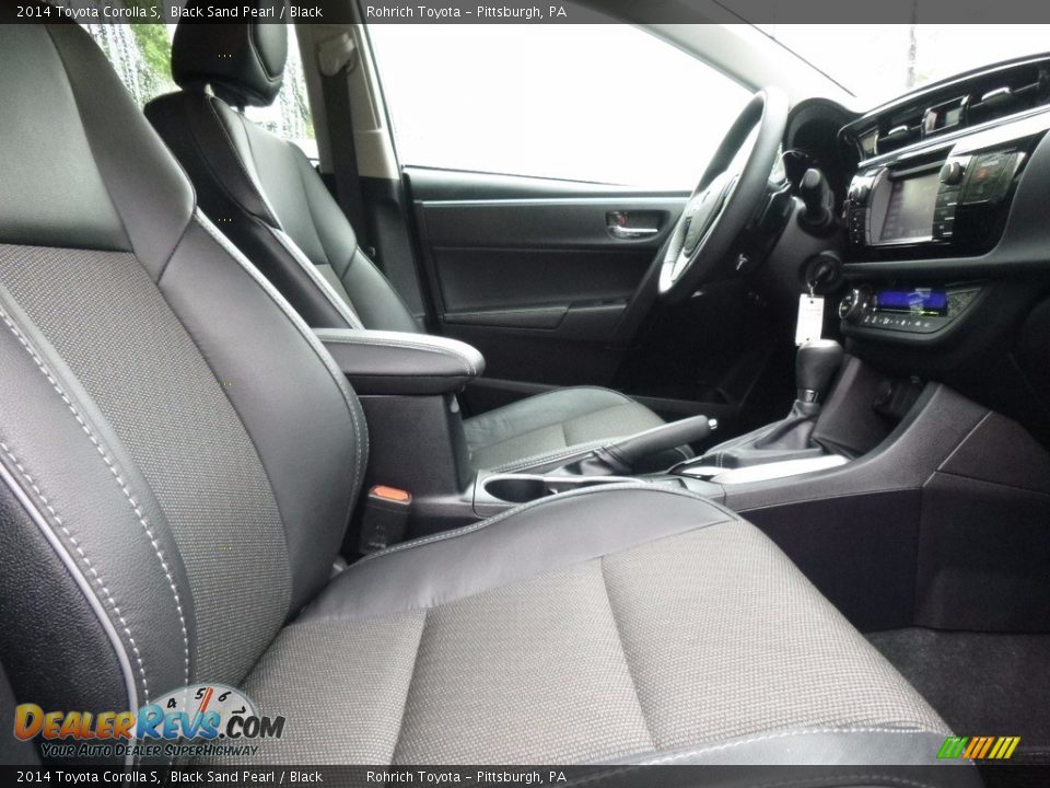 2014 Toyota Corolla S Black Sand Pearl / Black Photo #13