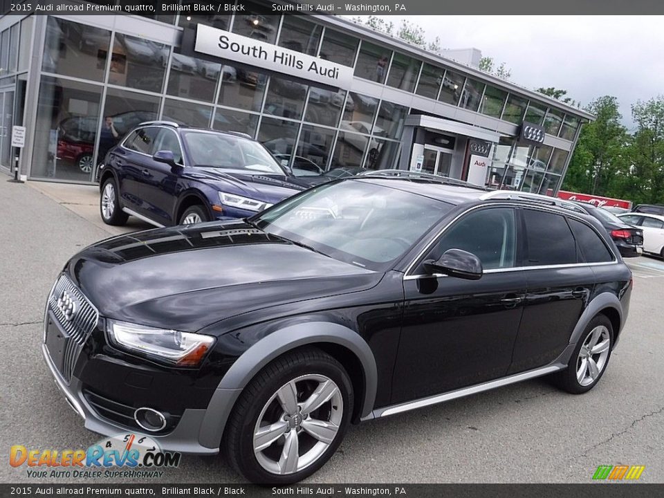 2015 Audi allroad Premium quattro Brilliant Black / Black Photo #1