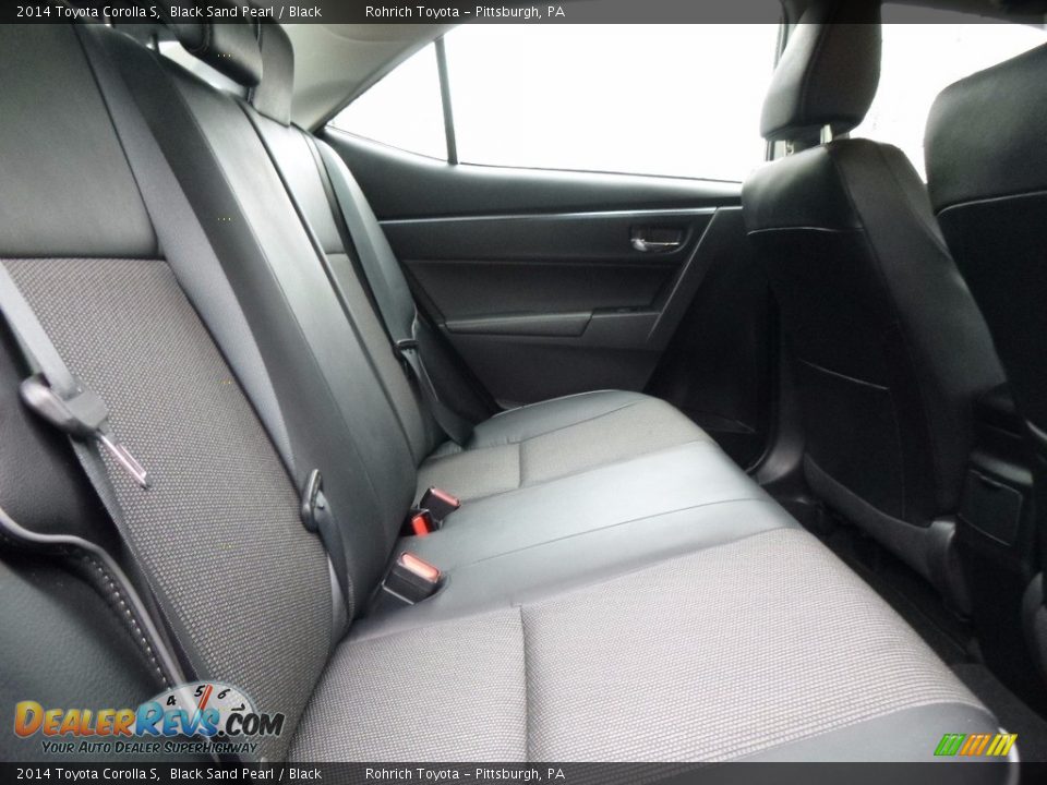 2014 Toyota Corolla S Black Sand Pearl / Black Photo #14