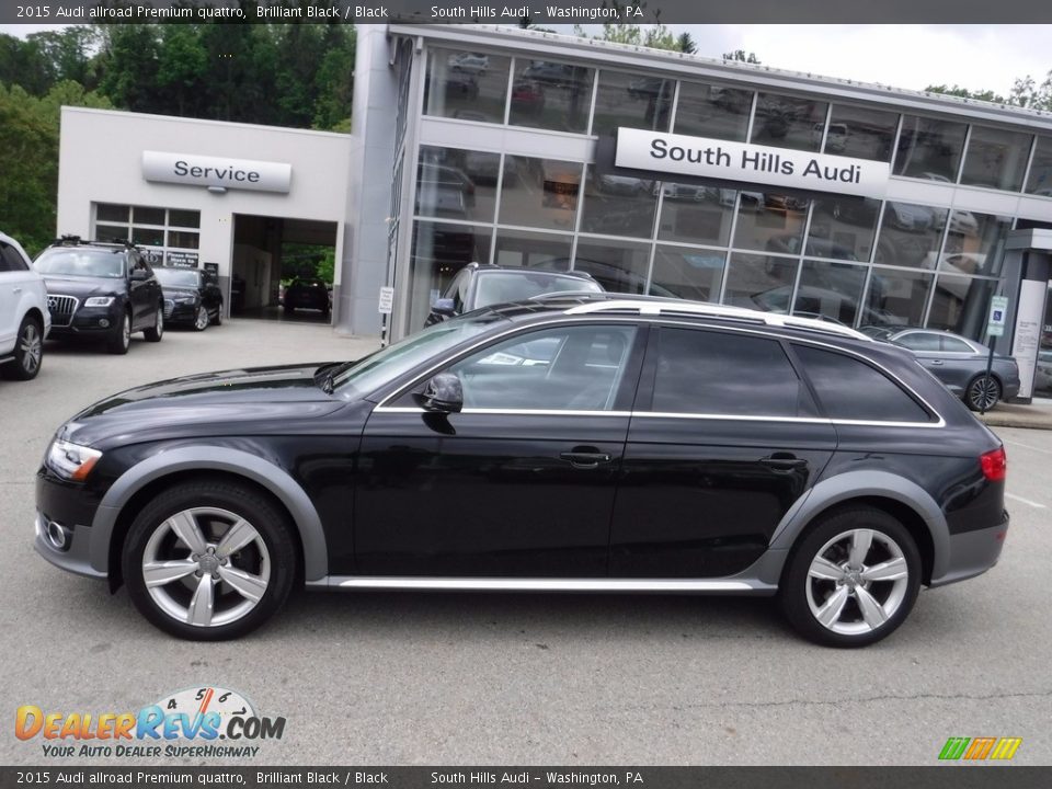 2015 Audi allroad Premium quattro Brilliant Black / Black Photo #2