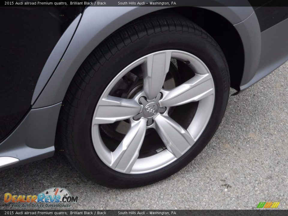2015 Audi allroad Premium quattro Brilliant Black / Black Photo #4