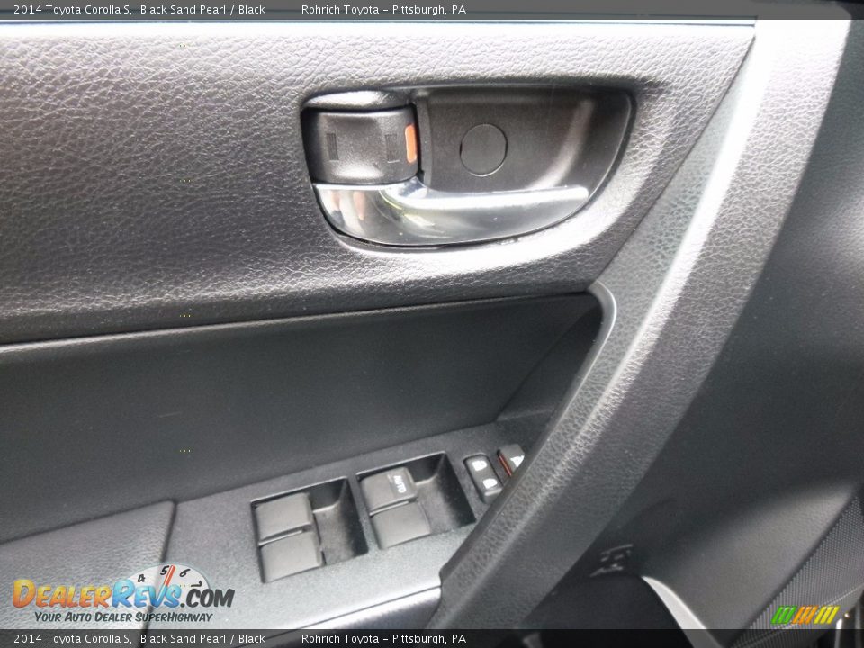 2014 Toyota Corolla S Black Sand Pearl / Black Photo #18