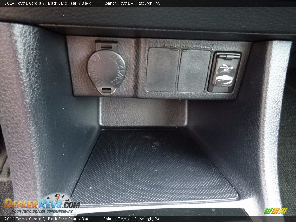 2014 Toyota Corolla S Black Sand Pearl / Black Photo #20