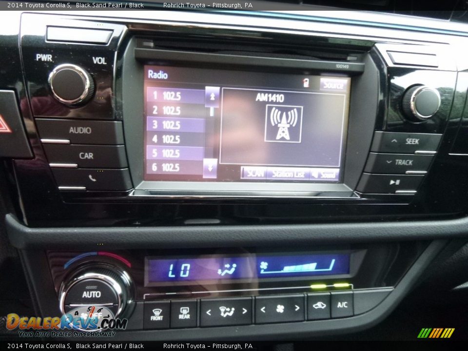 2014 Toyota Corolla S Black Sand Pearl / Black Photo #25