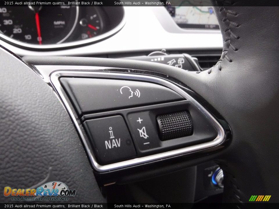 2015 Audi allroad Premium quattro Brilliant Black / Black Photo #30