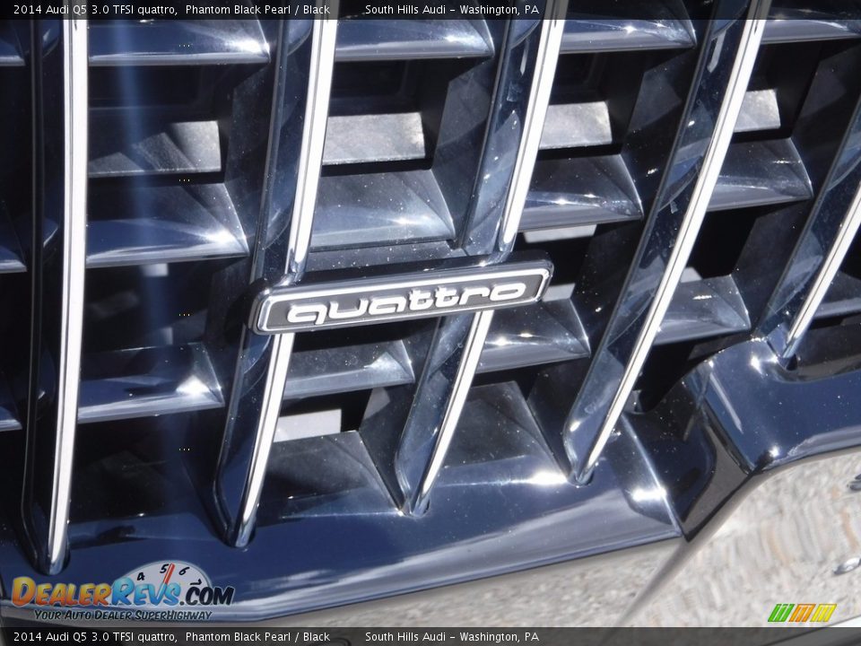 2014 Audi Q5 3.0 TFSI quattro Phantom Black Pearl / Black Photo #8