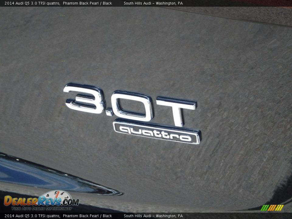 2014 Audi Q5 3.0 TFSI quattro Phantom Black Pearl / Black Photo #14