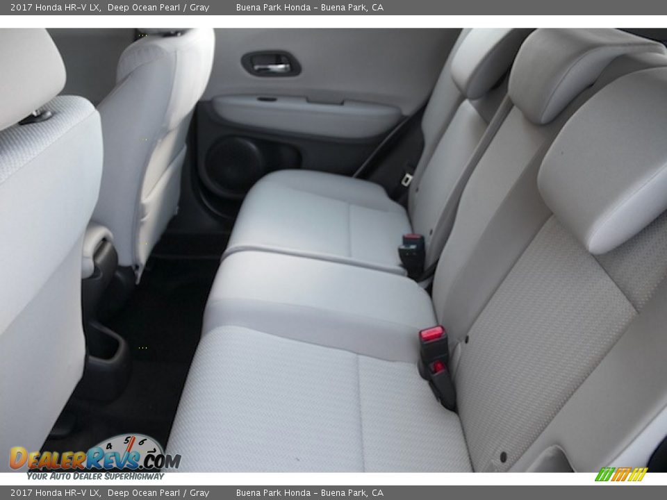 2017 Honda HR-V LX Deep Ocean Pearl / Gray Photo #10