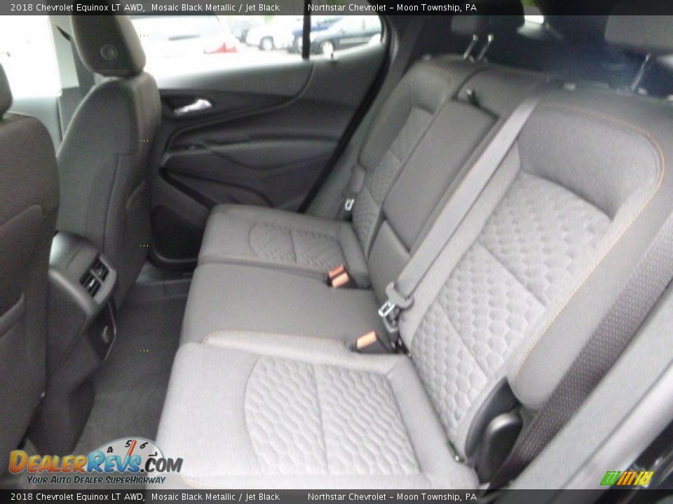 2018 Chevrolet Equinox LT AWD Mosaic Black Metallic / Jet Black Photo #12