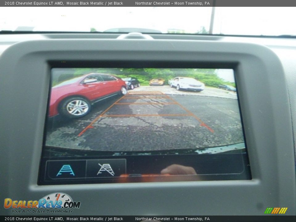 2018 Chevrolet Equinox LT AWD Mosaic Black Metallic / Jet Black Photo #18