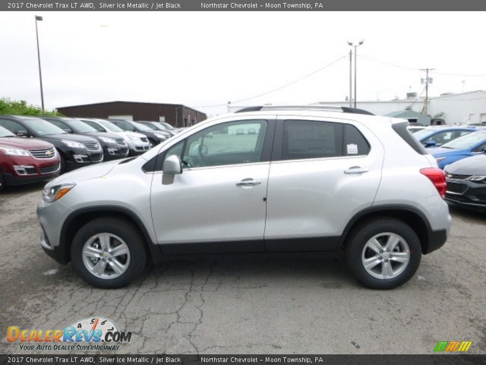 2017 Chevrolet Trax LT AWD Silver Ice Metallic / Jet Black Photo #2