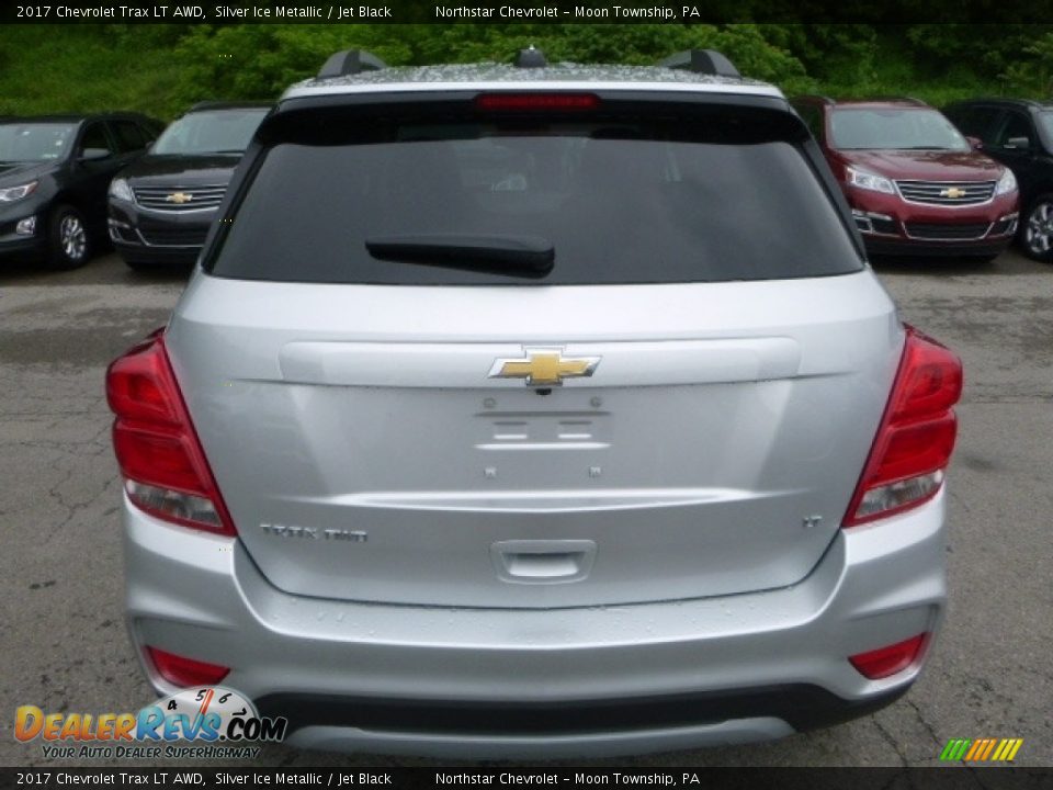 2017 Chevrolet Trax LT AWD Silver Ice Metallic / Jet Black Photo #4