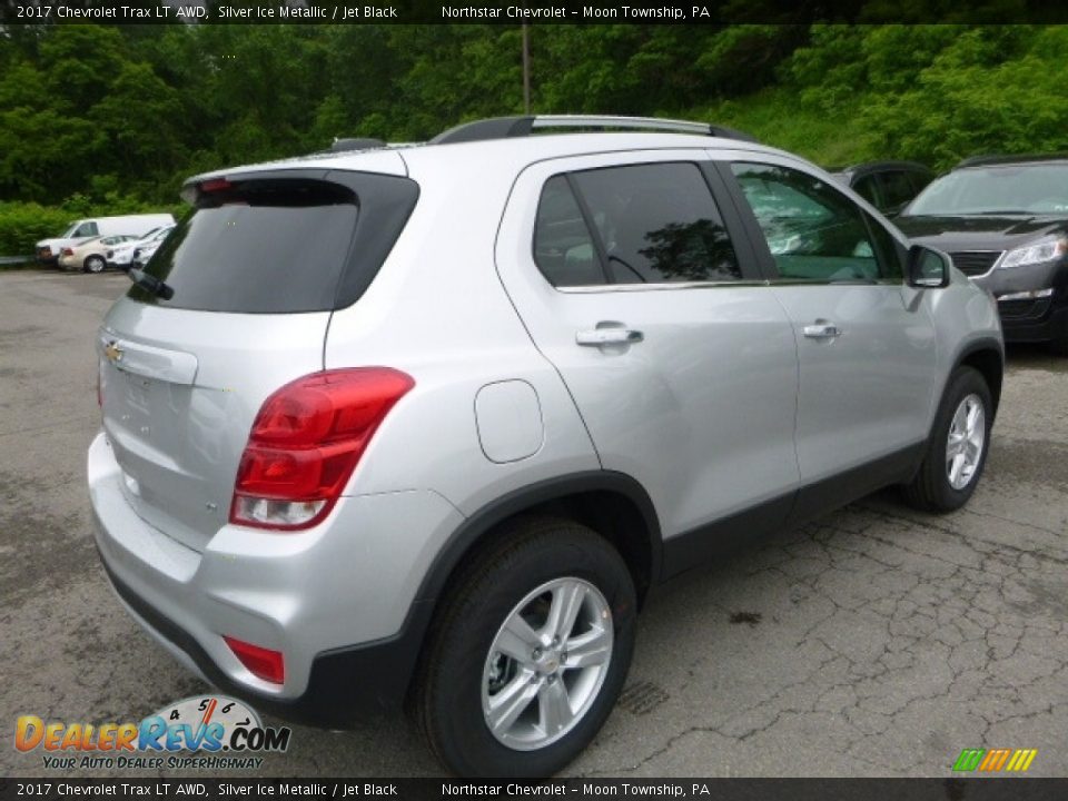 2017 Chevrolet Trax LT AWD Silver Ice Metallic / Jet Black Photo #5