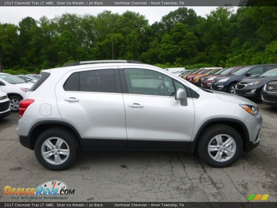 2017 Chevrolet Trax LT AWD Silver Ice Metallic / Jet Black Photo #6