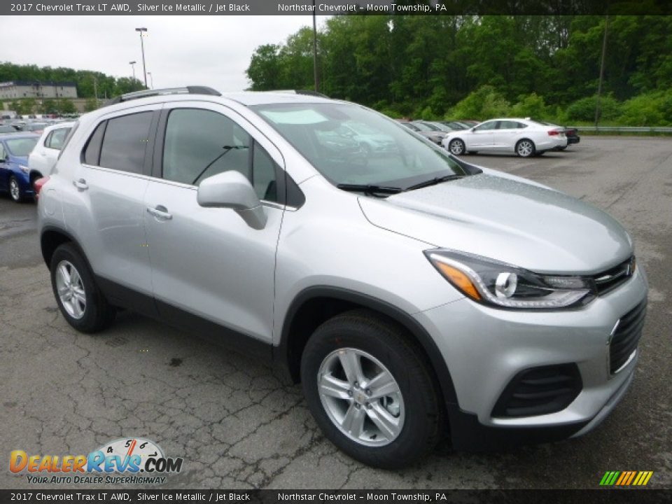 2017 Chevrolet Trax LT AWD Silver Ice Metallic / Jet Black Photo #7