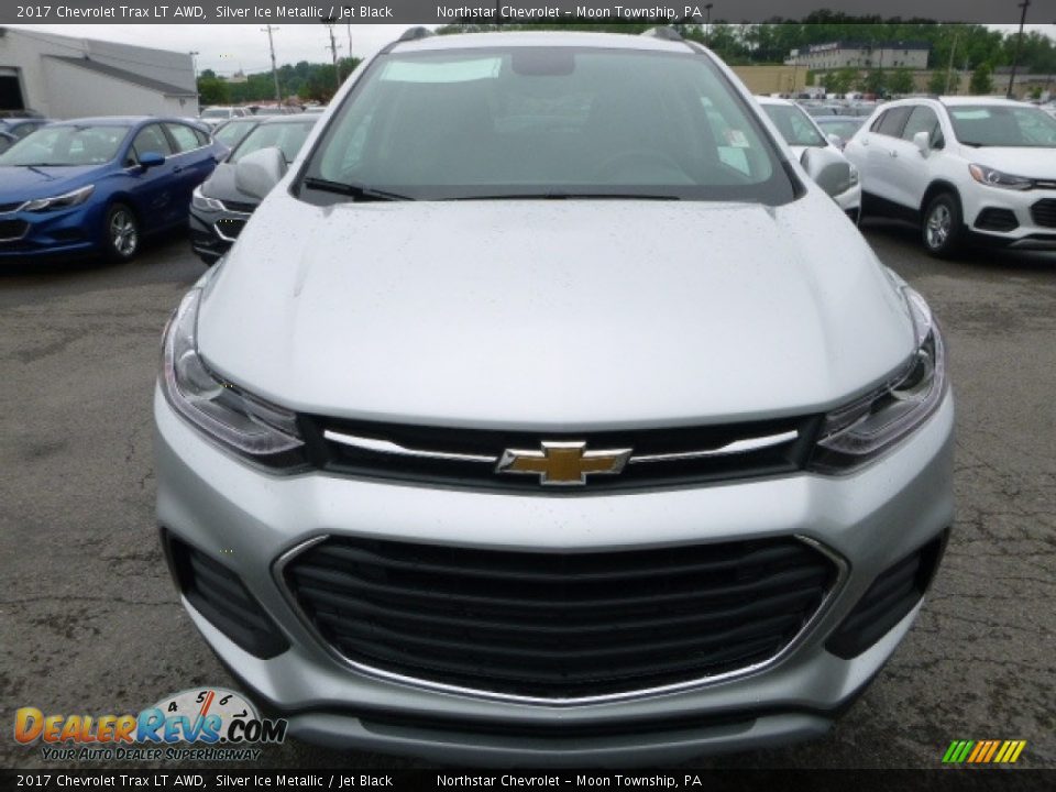 2017 Chevrolet Trax LT AWD Silver Ice Metallic / Jet Black Photo #8
