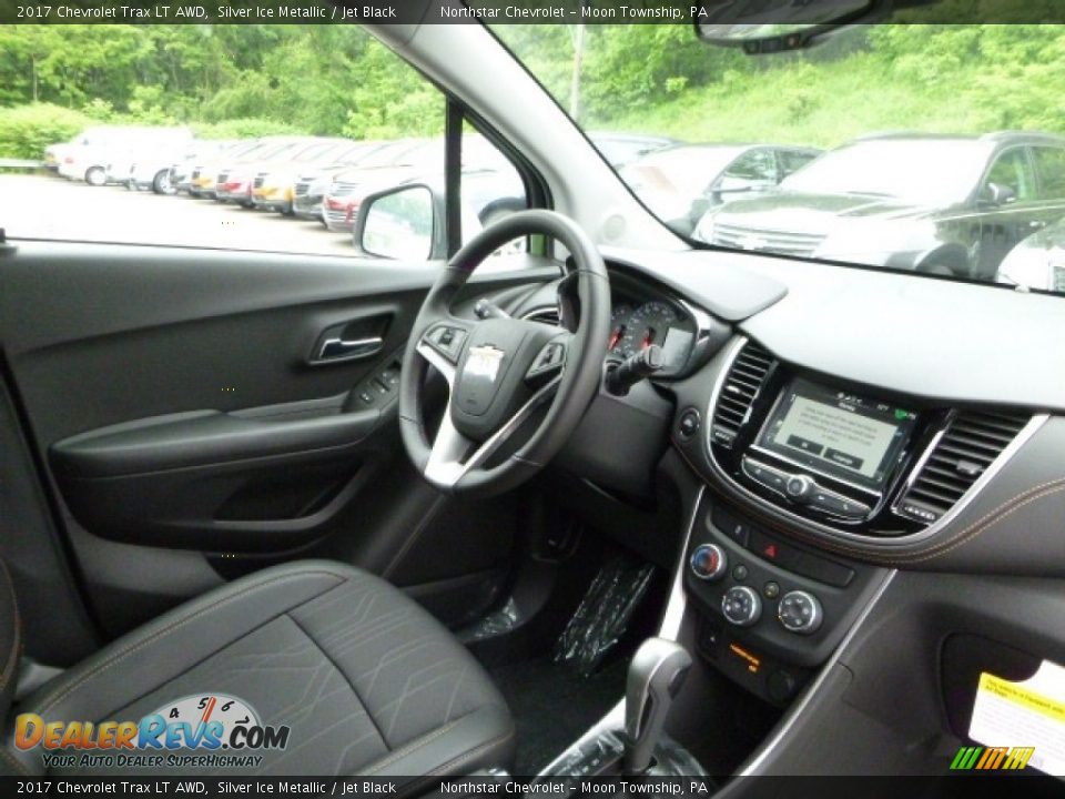 2017 Chevrolet Trax LT AWD Silver Ice Metallic / Jet Black Photo #11