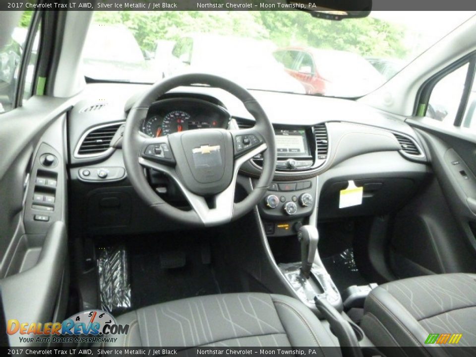 2017 Chevrolet Trax LT AWD Silver Ice Metallic / Jet Black Photo #13