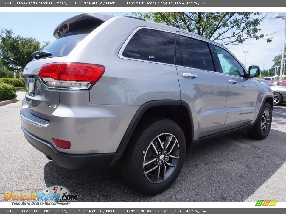 2017 Jeep Grand Cherokee Limited Billet Silver Metallic / Black Photo #3