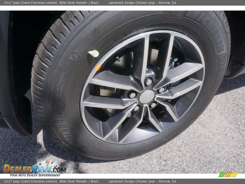 2017 Jeep Grand Cherokee Limited Billet Silver Metallic / Black Photo #5