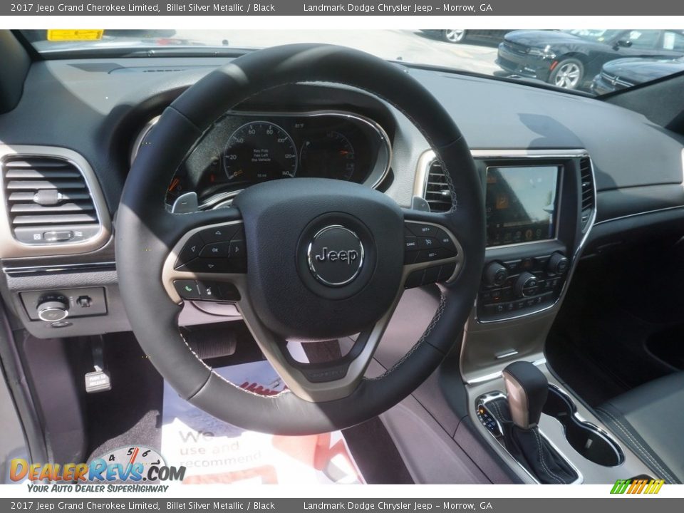 2017 Jeep Grand Cherokee Limited Billet Silver Metallic / Black Photo #7