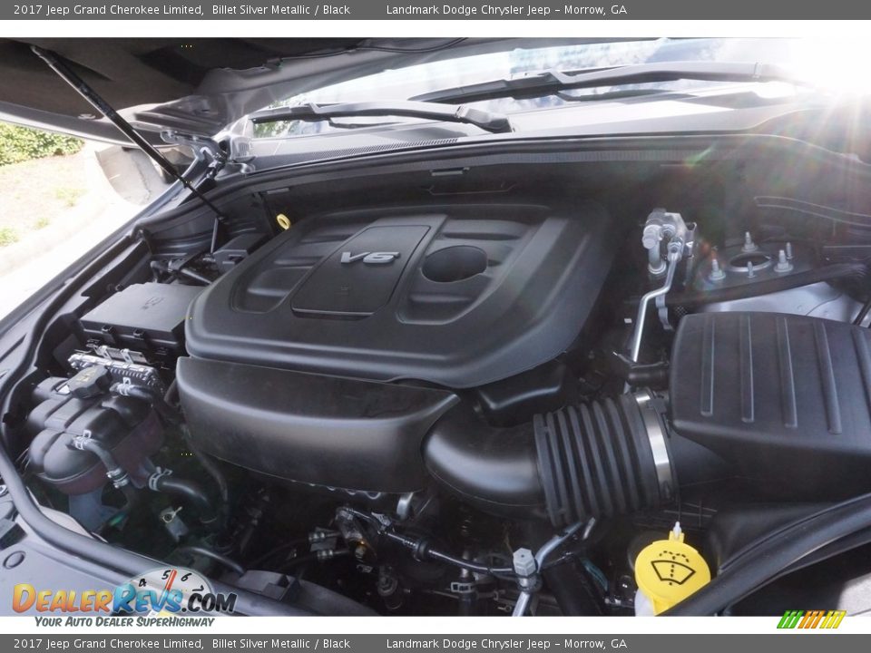 2017 Jeep Grand Cherokee Limited Billet Silver Metallic / Black Photo #9