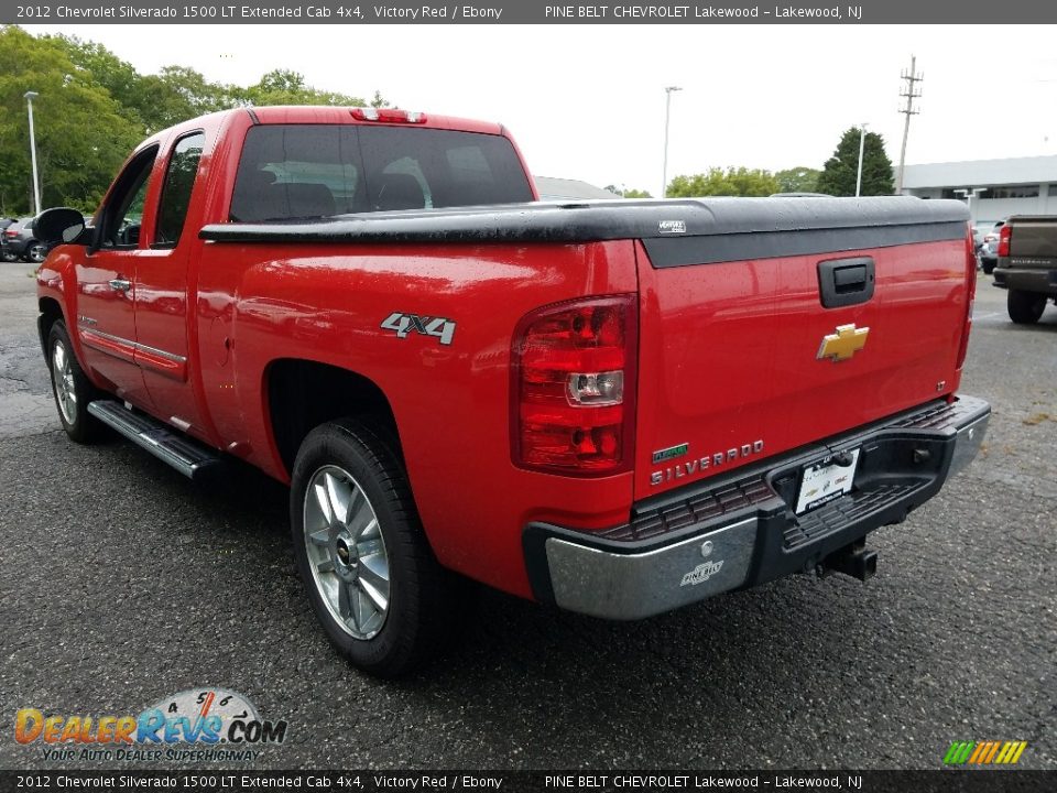2012 Chevrolet Silverado 1500 LT Extended Cab 4x4 Victory Red / Ebony Photo #2