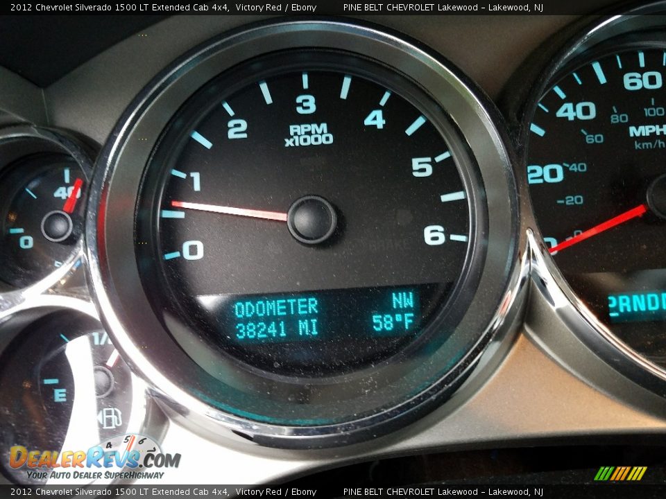 2012 Chevrolet Silverado 1500 LT Extended Cab 4x4 Victory Red / Ebony Photo #5