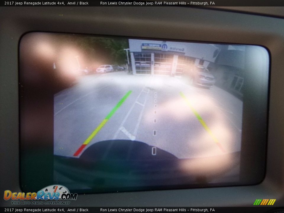 2017 Jeep Renegade Latitude 4x4 Anvil / Black Photo #19