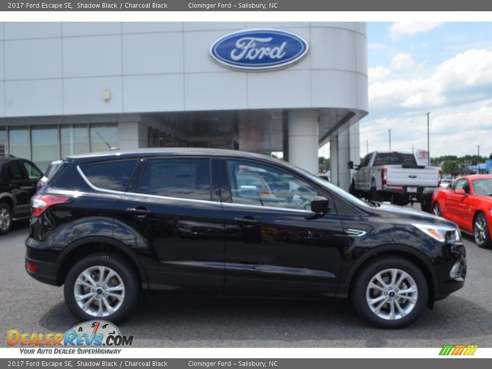 2017 Ford Escape SE Shadow Black / Charcoal Black Photo #2