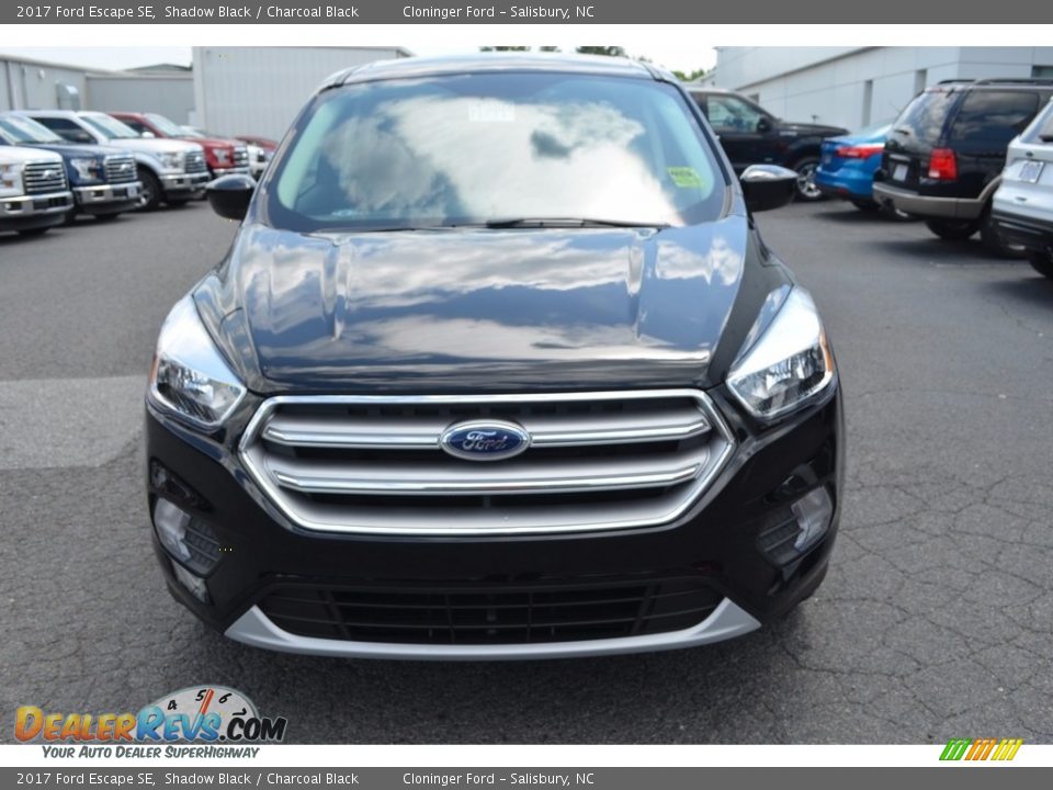 2017 Ford Escape SE Shadow Black / Charcoal Black Photo #4