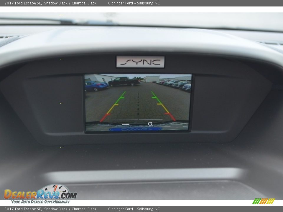 2017 Ford Escape SE Shadow Black / Charcoal Black Photo #12