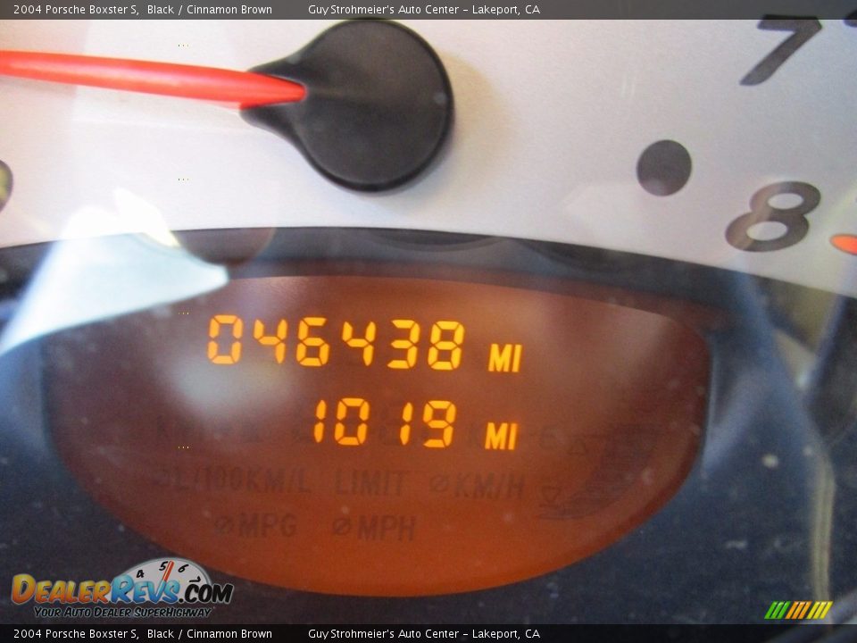 2004 Porsche Boxster S Black / Cinnamon Brown Photo #11