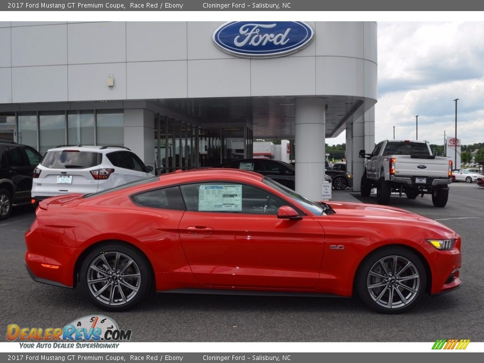 2017 Ford Mustang GT Premium Coupe Race Red / Ebony Photo #2