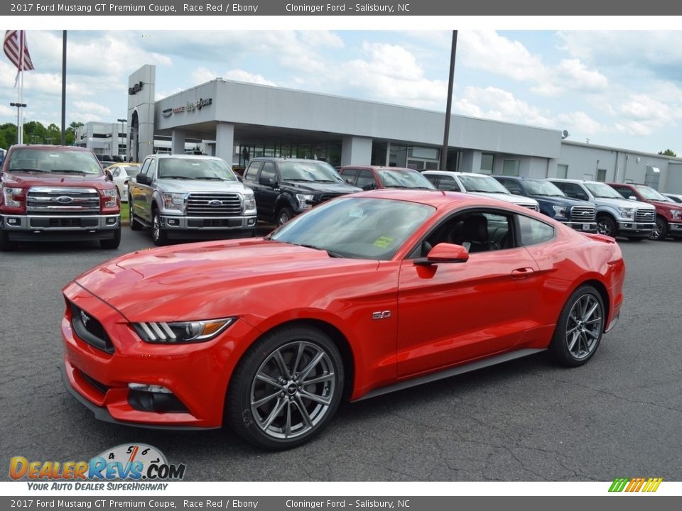 2017 Ford Mustang GT Premium Coupe Race Red / Ebony Photo #3