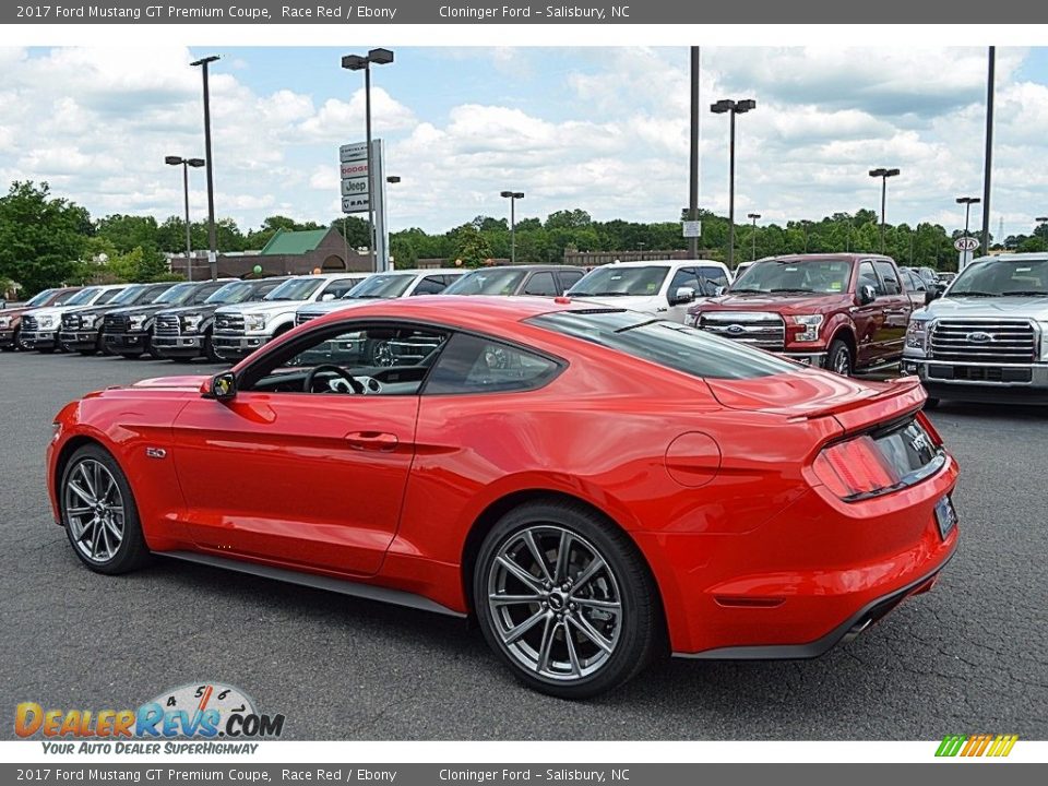 2017 Ford Mustang GT Premium Coupe Race Red / Ebony Photo #19