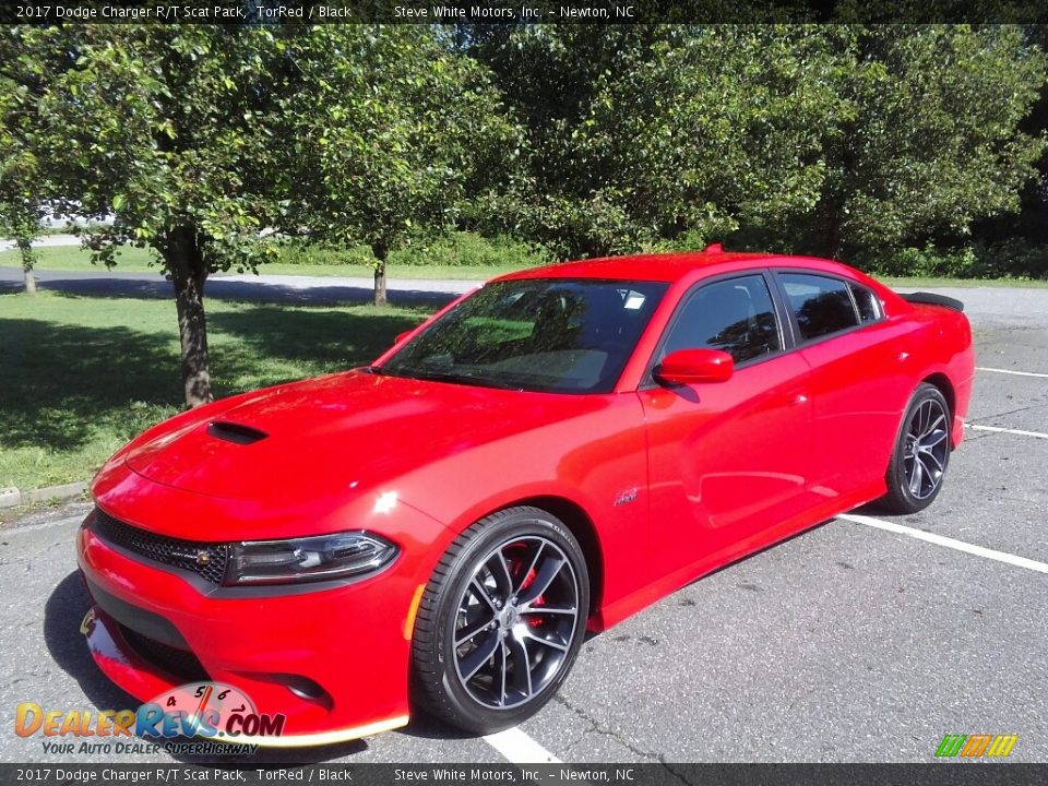 2017 Dodge Charger R/T Scat Pack TorRed / Black Photo #2