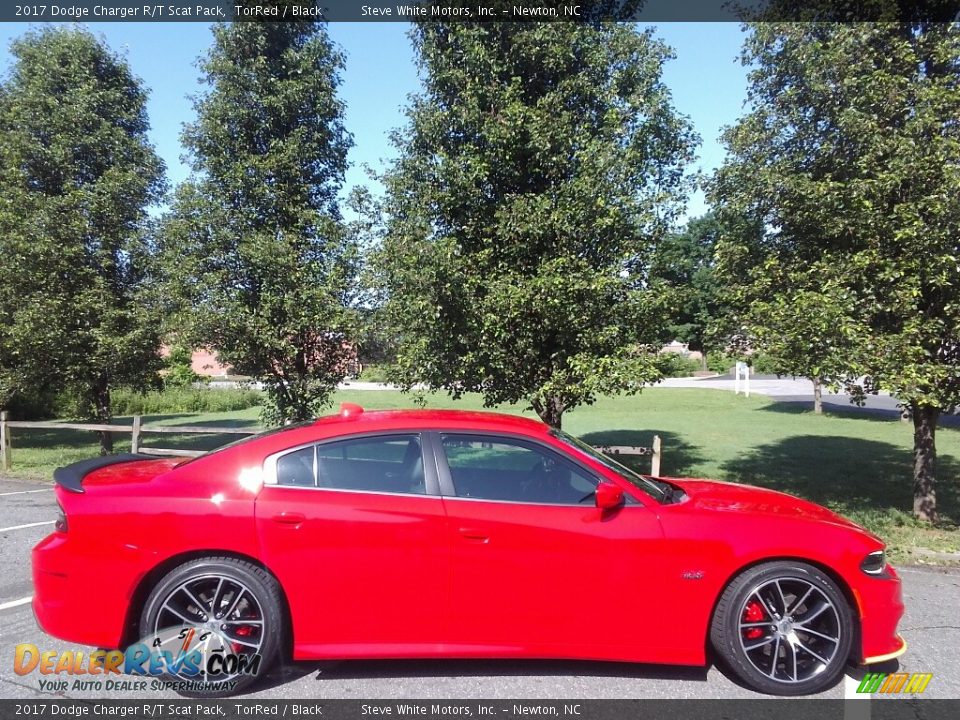 2017 Dodge Charger R/T Scat Pack TorRed / Black Photo #5
