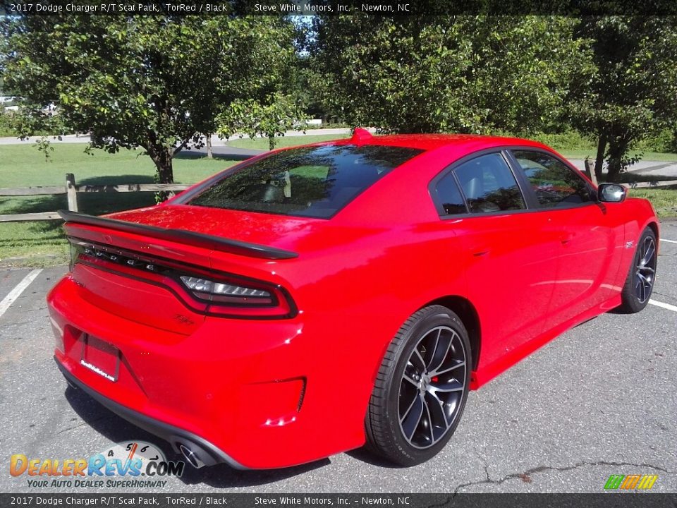2017 Dodge Charger R/T Scat Pack TorRed / Black Photo #6