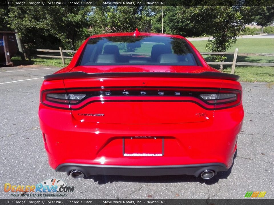 2017 Dodge Charger R/T Scat Pack TorRed / Black Photo #7