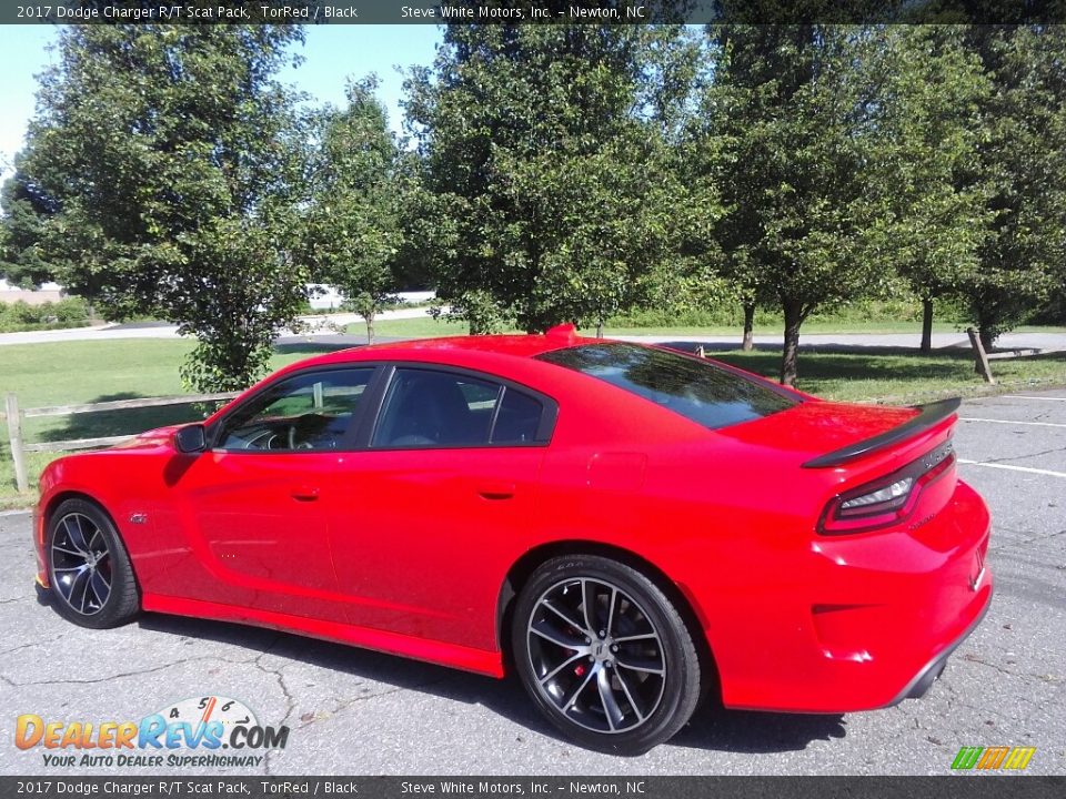 2017 Dodge Charger R/T Scat Pack TorRed / Black Photo #9