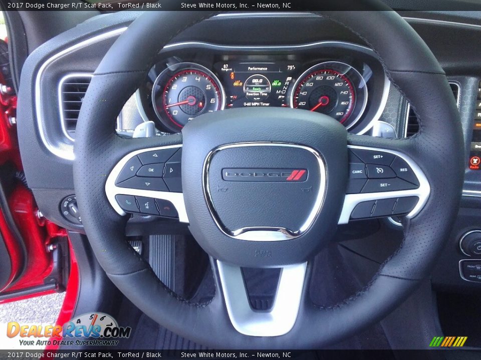 2017 Dodge Charger R/T Scat Pack TorRed / Black Photo #18